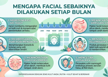 Mengapa Facial Sebaiknya Dilakukan Setiap Bulan? Ini Penjelasan Ahlinya